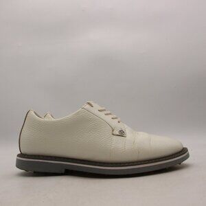 G/FORE Gallivanter Men's US Size 8 Golf Shoes Pebble Leather White G4MC0EF01